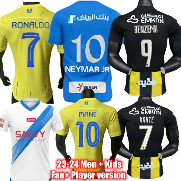3xl neymar benzema soccer jerseys 23 24 al nassr ittihad mane kante football shirts 2023 home away kids kit sets top, Black;yellow
3xl neymar benzema soccer jerseys 23 24 al nassr ittihad mane kante football shirts 2023 home away kids kit sets top, Black;yellow