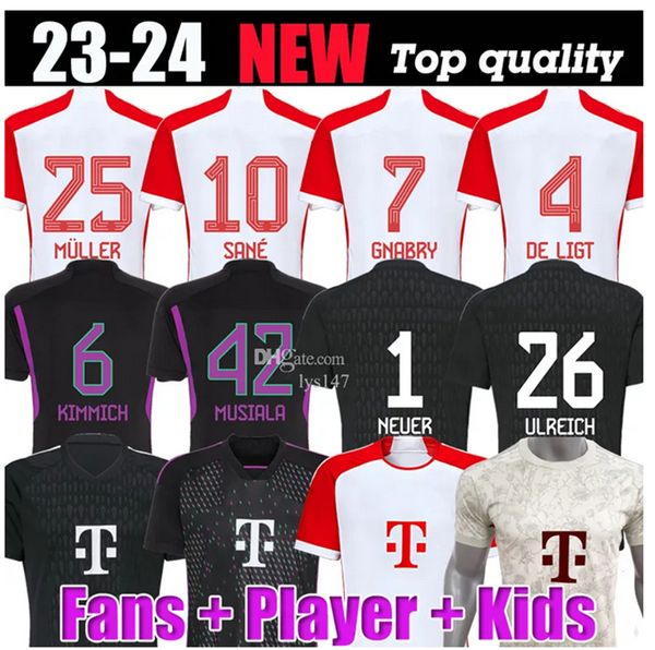 23 24 bayern munich soccer jerseys de ligt sane 2023 2024 football shirt hernandez goretzka gnabry kimmich fans player version lewandowski m, Black;yellow
23 24 bayern munich soccer jerseys de ligt sane 2023 2024 football shirt hernandez goretzka gnabry kimmich fans player version lewandowski m, Black;yellow
