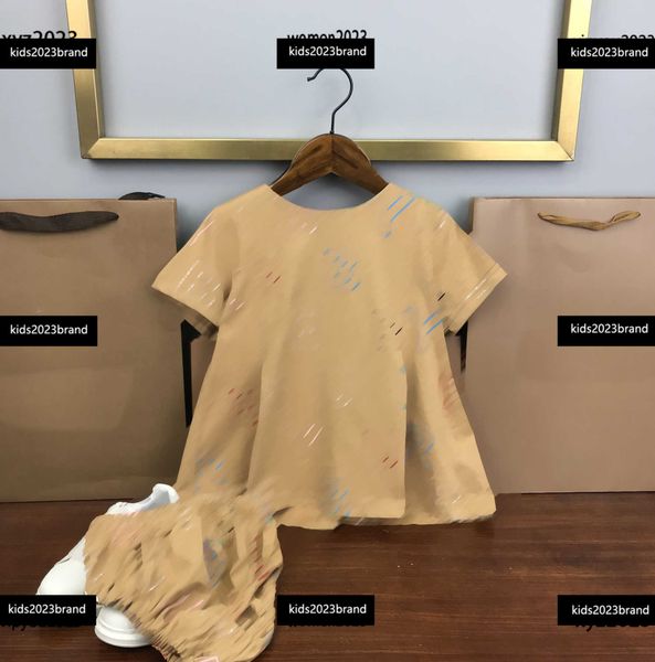 designer baby clothes kids colorful letter printing skirt size 80-120 cm 2pcs round neck short sleeved dress and underwear april30, Red;yellow
designer baby clothes kids colorful letter printing skirt size 80-120 cm 2pcs round neck short sleeved dress and underwear april30, Red;yellow