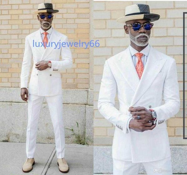 men's suits fashion men's wedding tuxedos white beach peaked lapel double breasted groom designer jacket formal party prom wear pa, White;black
men's suits fashion men's wedding tuxedos white beach peaked lapel double breasted groom designer jacket formal party prom wear pa, White;black
