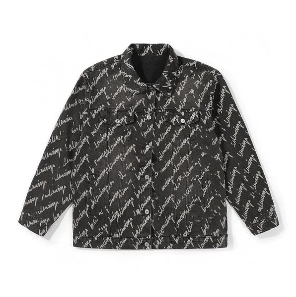luxury brand mens jackets denim jackets embroidered bb letter denim coats lapel single breasted hip hop bb letter graffiti couples designer, Black;brown
luxury brand mens jackets denim jackets embroidered bb letter denim coats lapel single breasted hip hop bb letter graffiti couples designer, Black;brown