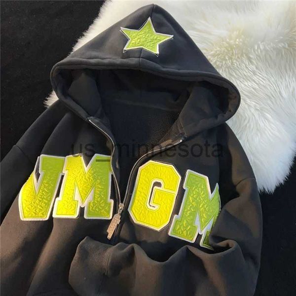 men's hoodies sweatshirts letter printed hoodie loose zip up hoodies women 2022 autumnwinter clothing vintage fashion cardigan zipper h, Black
men's hoodies sweatshirts letter printed hoodie loose zip up hoodies women 2022 autumnwinter clothing vintage fashion cardigan zipper h, Black