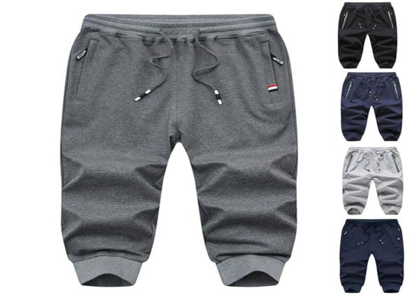 fashion brand mens short pants summer casual sport drawstring thin cropped trousers knit black male fitness gyms for workout8748655, White;black
fashion brand mens short pants summer casual sport drawstring thin cropped trousers knit black male fitness gyms for workout8748655, White;black