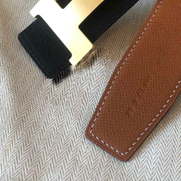 h belt 38mm real calfskin made of titanium steel goldplated brushed process can be used on both sides 5a t0p couple belt senior gift for man, Black;green
h belt 38mm real calfskin made of titanium steel goldplated brushed process can be used on both sides 5a t0p couple belt senior gift for man, Black;green