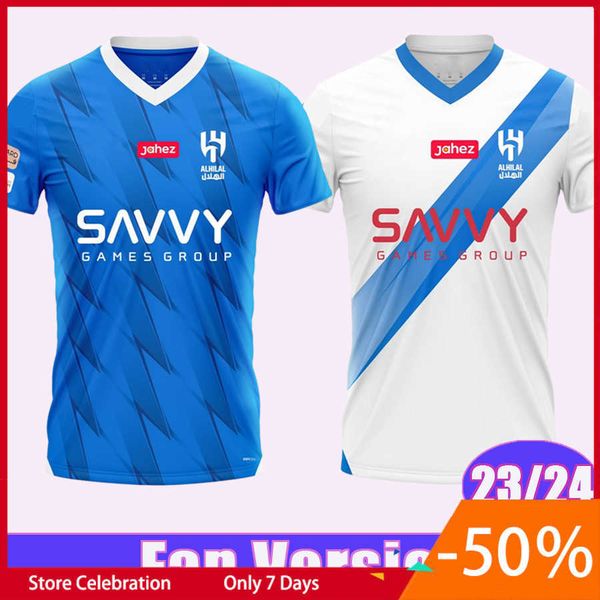 23 24 al hilal ighalo pereira salem mens soccer jersey y. shahrani al obaid marega carrillo o. jang home away football shirts uniforms, White;black
23 24 al hilal ighalo pereira salem mens soccer jersey y. shahrani al obaid marega carrillo o. jang home away football shirts uniforms, White;black