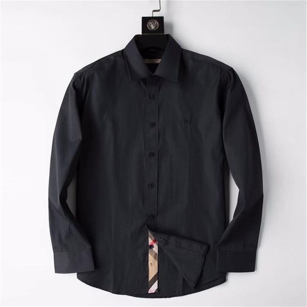 2021 luxurys designers dress shirt menswear fashion society black men solid color business casual mens long sleeve -3xl#08286j, White;black
2021 luxurys designers dress shirt menswear fashion society black men solid color business casual mens long sleeve -3xl#08286j, White;black