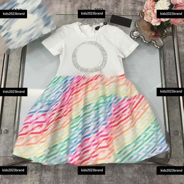 dress girl clothing kids round neck dress size 100-150 baby child skirt summer colored letters print skirt april29, Red;yellow
dress girl clothing kids round neck dress size 100-150 baby child skirt summer colored letters print skirt april29, Red;yellow