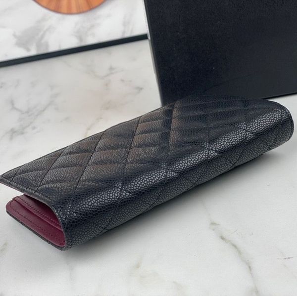 wallet designer cc holders quilted bag card holders flap handbags black caviar leather women and mens daily wallet card holder bag, Red;black
wallet designer cc holders quilted bag card holders flap handbags black caviar leather women and mens daily wallet card holder bag, Red;black