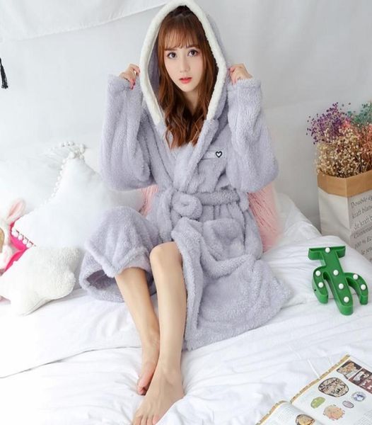 women bathrobe cartoon cute winter warm hooded robe ladies casual flannel kimono thick long bath robes dressing gowns y2004291658620, Black;red
women bathrobe cartoon cute winter warm hooded robe ladies casual flannel kimono thick long bath robes dressing gowns y2004291658620, Black;red