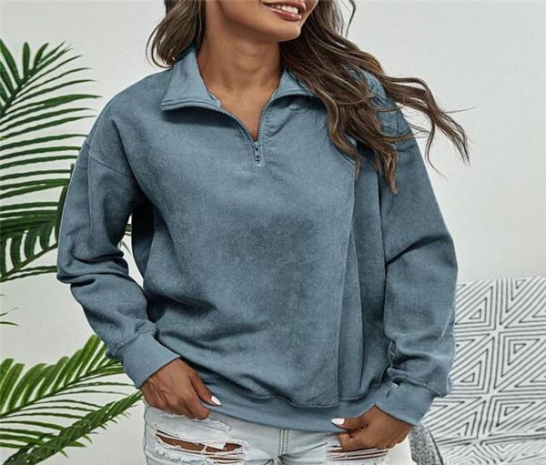 womens vintage corduroy sweatshirts stand color zip up long sleeved pullovers autumn winter casual clothes fashion2476408, Black
womens vintage corduroy sweatshirts stand color zip up long sleeved pullovers autumn winter casual clothes fashion2476408, Black