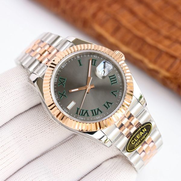 clean factory watch v11 luxury mens watches rose gold mixed silver 126331 datejust eta3235 mechanical movement waterproof watch 904l montre, Slivery;brown
clean factory watch v11 luxury mens watches rose gold mixed silver 126331 datejust eta3235 mechanical movement waterproof watch 904l montre, Slivery;brown