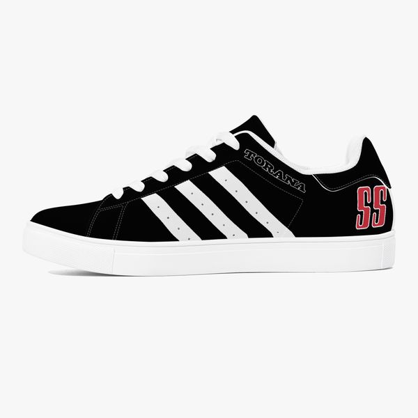 diy shoes men's casual shoes women's outdoor shoes custom shoes pink shoes black shoe body and white stripes paired with red lette
diy shoes men's casual shoes women's outdoor shoes custom shoes pink shoes black shoe body and white stripes paired with red lette