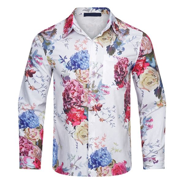 men's casual shirts luxury floral print for men's autumn long sleeve slim asual shirt business social formal dress street party t, White;black
men's casual shirts luxury floral print for men's autumn long sleeve slim asual shirt business social formal dress street party t, White;black