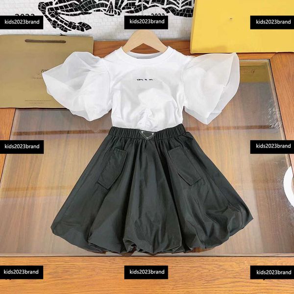 kids clothes tracksuits baby mesh sleeves t-shirt suit size 100-150 cm 2pcs lace embellished t-shirt and black short skirt april15, White
kids clothes tracksuits baby mesh sleeves t-shirt suit size 100-150 cm 2pcs lace embellished t-shirt and black short skirt april15, White