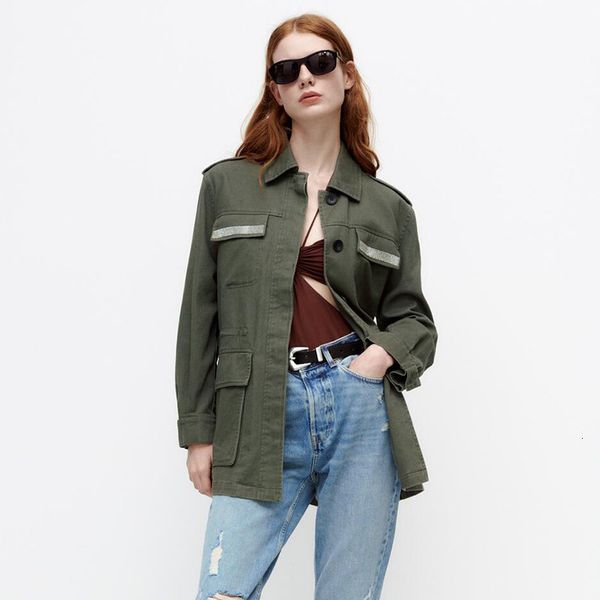 women's jackets autumn fashion pocket casual jacket women coat clothe long 230817, Black;brown
women's jackets autumn fashion pocket casual jacket women coat clothe long 230817, Black;brown