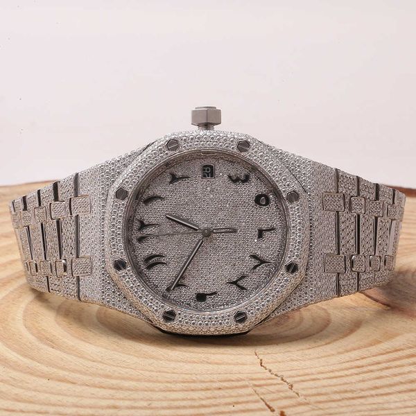 hip hop mens wear handmade setting iced male female luxury sterling sier fine jewelry moissanite diamond watch, Slivery;brown
hip hop mens wear handmade setting iced male female luxury sterling sier fine jewelry moissanite diamond watch, Slivery;brown