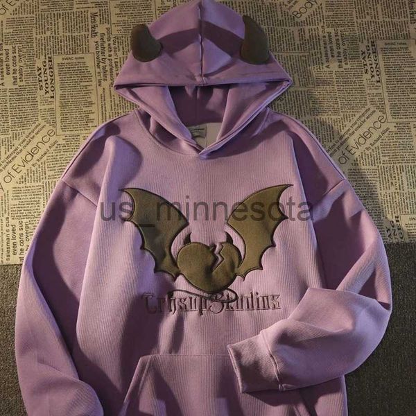 mens hoodies sweatshirts gothic punk embroidery love bat little devil hoodie men y2k baggy fashion trend casual hooded couple sweatshirt sum, Black
mens hoodies sweatshirts gothic punk embroidery love bat little devil hoodie men y2k baggy fashion trend casual hooded couple sweatshirt sum, Black