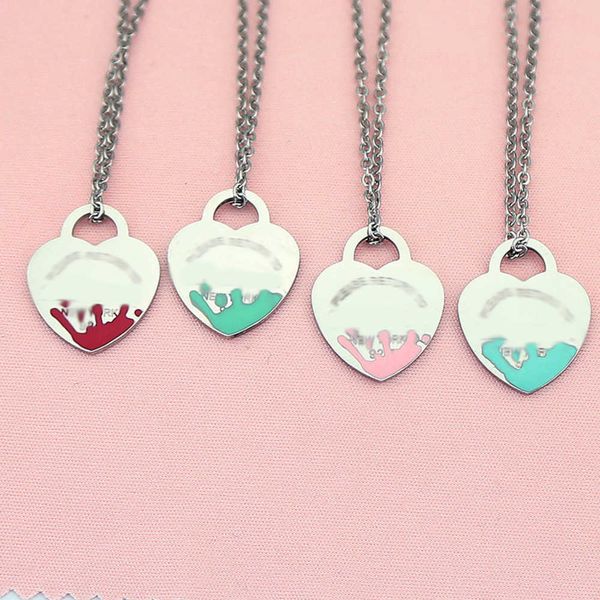 luxury heart necklace womens one set of packaging stainless steel 19mm pendant blue pink green red couple jewelry on the neck valentine day, Silver
luxury heart necklace womens one set of packaging stainless steel 19mm pendant blue pink green red couple jewelry on the neck valentine day, Silver