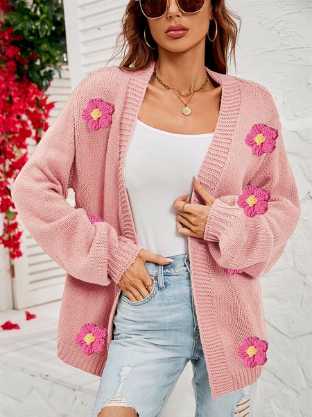 women's knits tees fitshinling korean fashion flower cardigan for women clothing knitwears kawaii slim sweater coat outerwear winter ca, White
women's knits tees fitshinling korean fashion flower cardigan for women clothing knitwears kawaii slim sweater coat outerwear winter ca, White