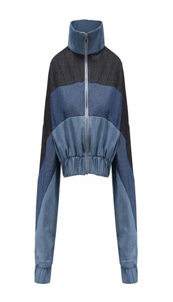 zip up cropped denim jacket women long sleeve autumn coats female turndown collar patchwork crop jeans jackets woman outwear9392040, Black;brown
zip up cropped denim jacket women long sleeve autumn coats female turndown collar patchwork crop jeans jackets woman outwear9392040, Black;brown