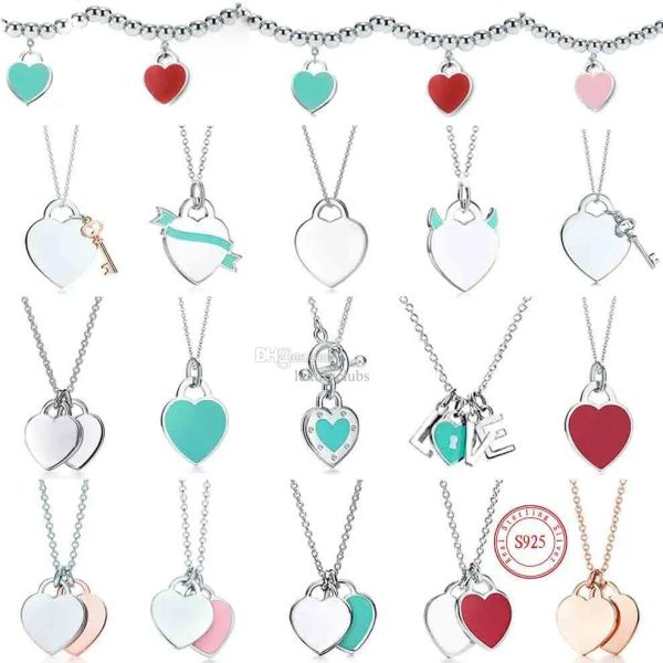 925 sterling silver necklace pendant necklaces female jewelry exquisite official logo classic and Co blue heart Luxury tiffanyitys high quality luxurys designer
925 sterling silver necklace pendant necklaces female jewelry exquisite official logo classic and Co blue heart Luxury tiffanyitys high quality luxurys designer