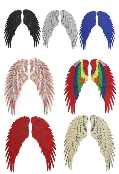 sewing notions gold silver rainbow angel wing feather sequin sew iron on patches 33532cm for dress jeans shirt diy appliques dec8969769, Black
sewing notions gold silver rainbow angel wing feather sequin sew iron on patches 33532cm for dress jeans shirt diy appliques dec8969769, Black