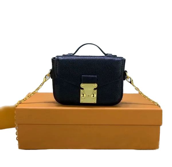 2023ss authentic black embossed leather women's handbag shoulder bag messenger bag 40780
2023ss authentic black embossed leather women's handbag shoulder bag messenger bag 40780