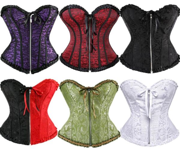 front zipper floral corset overbust corset waist trainer body shaper plus size5303531, Black;white
front zipper floral corset overbust corset waist trainer body shaper plus size5303531, Black;white
