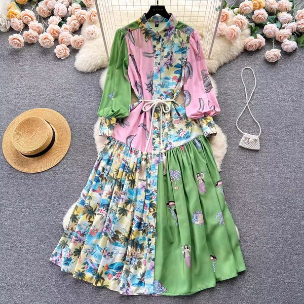 casual dresses autumn holiday linen print dresses for women's lapel collar long lantern sleeve single breasted with belt party loose ve, Black;gray
casual dresses autumn holiday linen print dresses for women's lapel collar long lantern sleeve single breasted with belt party loose ve, Black;gray