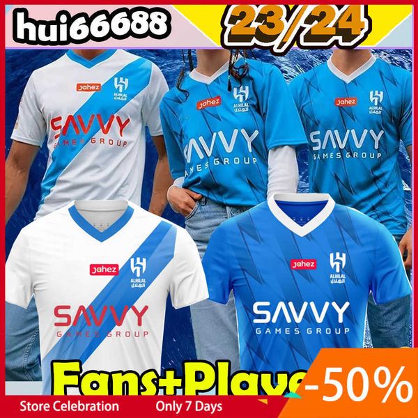 23/24 al hilal sfc soccer jerseys 2023 2024 ighalo ruben neves pereira bulayhi mayoof salem a.carrillo .vietto eduardo home blue away white, White;black
23/24 al hilal sfc soccer jerseys 2023 2024 ighalo ruben neves pereira bulayhi mayoof salem a.carrillo .vietto eduardo home blue away white, White;black