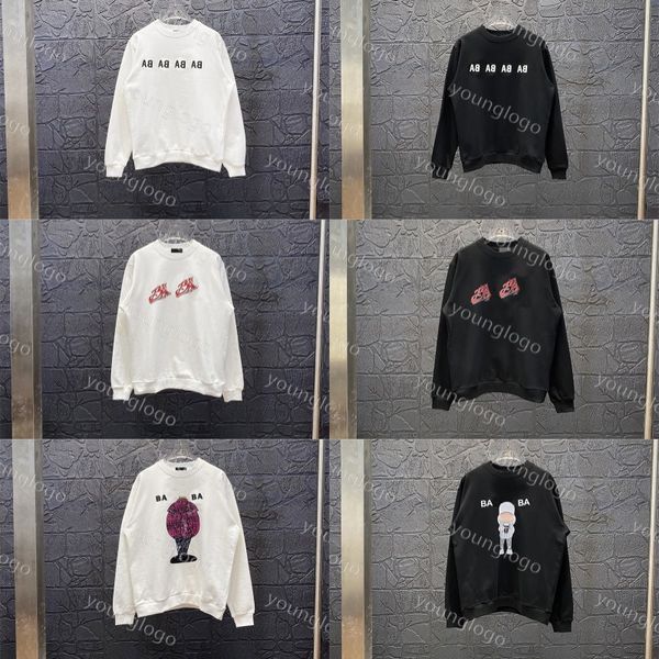 mens knit sweatshirts designer letter printed hoodies couple casual hoodie sweater clothing, Black
mens knit sweatshirts designer letter printed hoodies couple casual hoodie sweater clothing, Black
