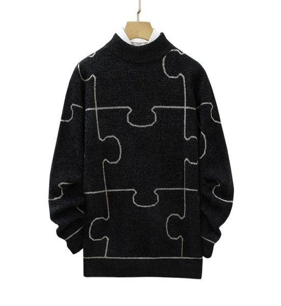 men039s sweaters winter thick knitted sweater pullover warm brushed fashion casual8415063, White;black
men039s sweaters winter thick knitted sweater pullover warm brushed fashion casual8415063, White;black