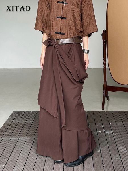 women's pants s xitao irregular patchwork wide leg solid color loose fashion personality street trendy allmatch women dmj1933 230818, Black;white
women's pants s xitao irregular patchwork wide leg solid color loose fashion personality street trendy allmatch women dmj1933 230818, Black;white