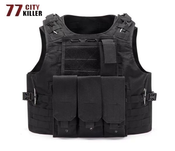 77city killer combat unloading hunting molle vest soldier tactical vest army cs jungle camouflage carrier shooting8482349, Black;white
77city killer combat unloading hunting molle vest soldier tactical vest army cs jungle camouflage carrier shooting8482349, Black;white
