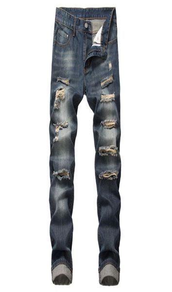 men039s jeans fashion slim fit personality straightl casual ripped denim pants men skinny vaqueros hombre5708331, Blue
men039s jeans fashion slim fit personality straightl casual ripped denim pants men skinny vaqueros hombre5708331, Blue