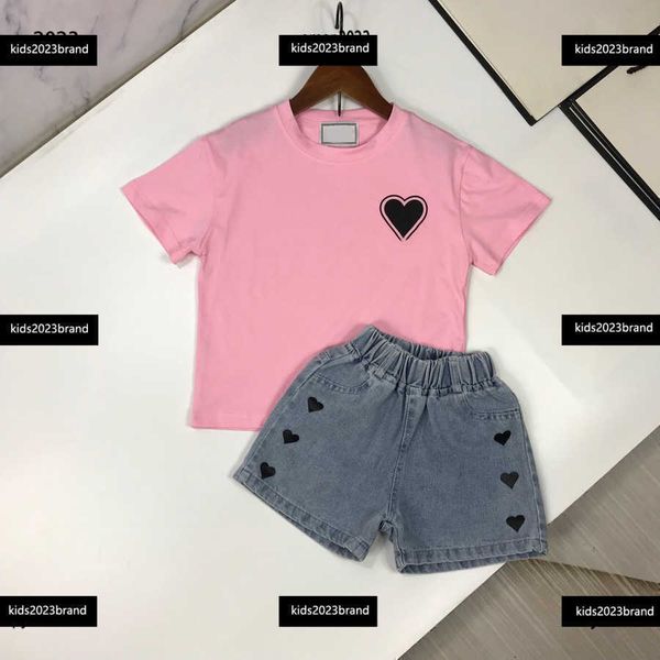tracksuits kids clothes heart shaped pattern tees sets baby outdoor suit 2pcs short sleeved t-shirt and denim shorts, White
tracksuits kids clothes heart shaped pattern tees sets baby outdoor suit 2pcs short sleeved t-shirt and denim shorts, White
