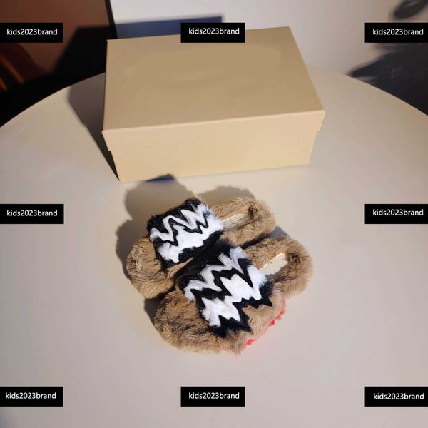 designer kids sandals girl slippers child plush comfortable shoes boys fashion shoes summer baby slides box packaging children' size 2, Black;grey
designer kids sandals girl slippers child plush comfortable shoes boys fashion shoes summer baby slides box packaging children' size 2, Black;grey
