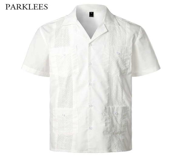 embroidery floral patchwork shirts for men casual multipocket mens short sleeve shirt cuban camp guayabera ethnic men clothing 219596285, White;black
embroidery floral patchwork shirts for men casual multipocket mens short sleeve shirt cuban camp guayabera ethnic men clothing 219596285, White;black