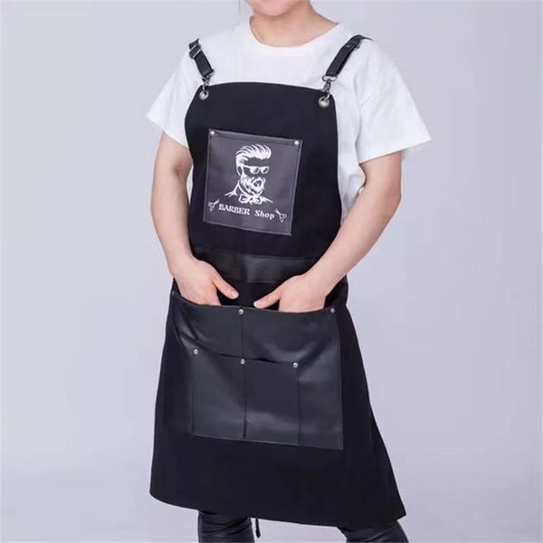 barber apron and strap style men's and women's milk tea shop floral artist painting and haircut work clothes
barber apron and strap style men's and women's milk tea shop floral artist painting and haircut work clothes