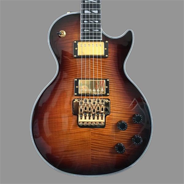 custom electric guitar vibrato, optional colors, good tiger pattern, gold instrument accessories
custom electric guitar vibrato, optional colors, good tiger pattern, gold instrument accessories