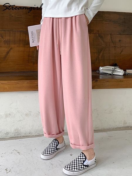 women's pants s streamgirl high waist harem pant 2023 cotton autumn casual loose sweatpants oversized baggy grey trousers 230818, Black;white
women's pants s streamgirl high waist harem pant 2023 cotton autumn casual loose sweatpants oversized baggy grey trousers 230818, Black;white