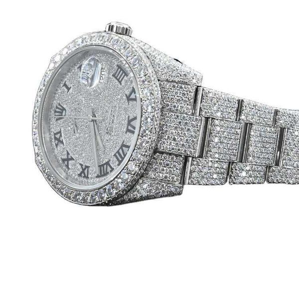 2023 latt arrival vvs moissanite 30 carat diamond studded busins watch automatic hip hop watch at bt price, Slivery;brown
2023 latt arrival vvs moissanite 30 carat diamond studded busins watch automatic hip hop watch at bt price, Slivery;brown