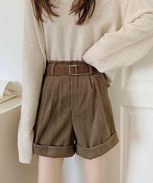 vintage corduroy shorts women winter spring high waist wide leg shorts with belt ps size ladies shorts femme x03206114964, White;black
vintage corduroy shorts women winter spring high waist wide leg shorts with belt ps size ladies shorts femme x03206114964, White;black