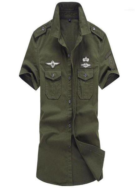 men039s casual shirts shirt army style mens tactical short sleeve collar american uniform clothing green male13331997, White;black
men039s casual shirts shirt army style mens tactical short sleeve collar american uniform clothing green male13331997, White;black