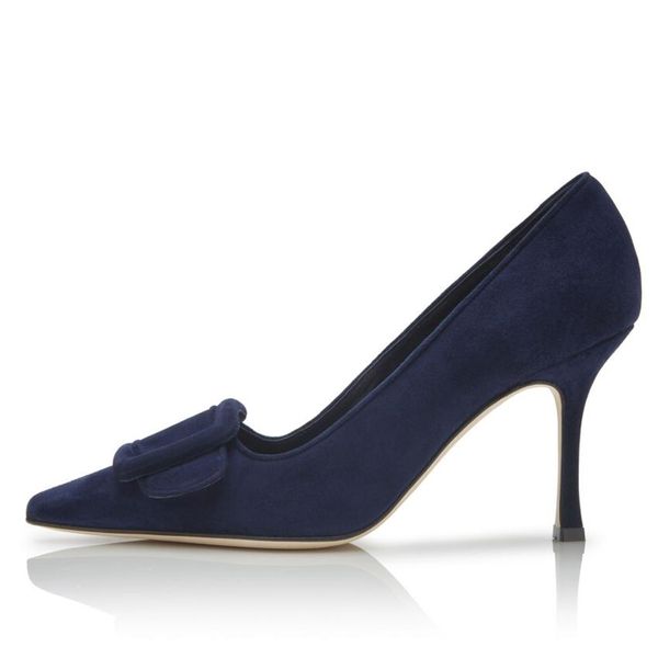 fashion women sandals maysalepump 90 mm navy blue bright red suede buckle detail pumps italy luxury pointed toe design wedding party sandal, Black
fashion women sandals maysalepump 90 mm navy blue bright red suede buckle detail pumps italy luxury pointed toe design wedding party sandal, Black