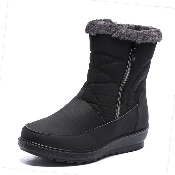 waterproof new product snow boots designer black grey brown women winter warm plush ankle booties front zipper non slip cotton padded outdoo
waterproof new product snow boots designer black grey brown women winter warm plush ankle booties front zipper non slip cotton padded outdoo