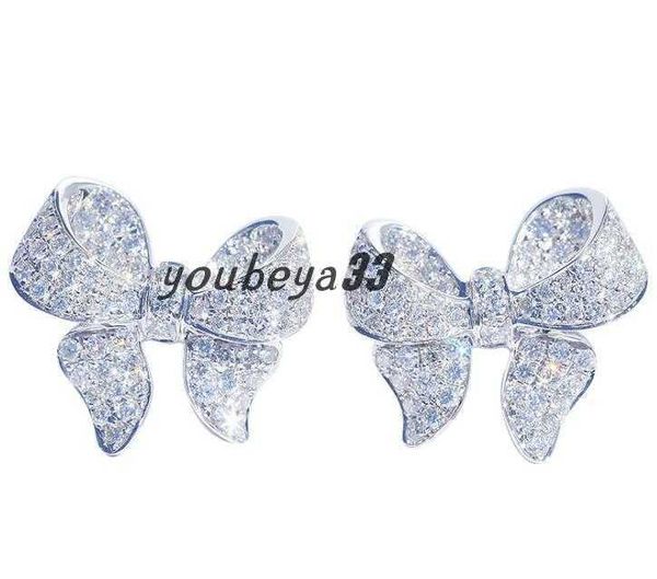 sterling silver sweet bowknot designer stud earrings shining crystal bling diamond luxury cz zircon stone cute earring ear rings earings jew, Golden;silver
sterling silver sweet bowknot designer stud earrings shining crystal bling diamond luxury cz zircon stone cute earring ear rings earings jew, Golden;silver