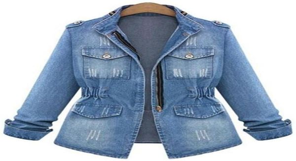 spring autumn new noble stars lady streetwear denim jackets blue patchwork pockets buttons cotton turtleneck2656475, Black;brown
spring autumn new noble stars lady streetwear denim jackets blue patchwork pockets buttons cotton turtleneck2656475, Black;brown