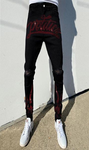 men's jeans y2k men stretchy ripped skinny black slim hole trousers aesthetic rhines streetwear denim pencil pants7827578, Blue
men's jeans y2k men stretchy ripped skinny black slim hole trousers aesthetic rhines streetwear denim pencil pants7827578, Blue
