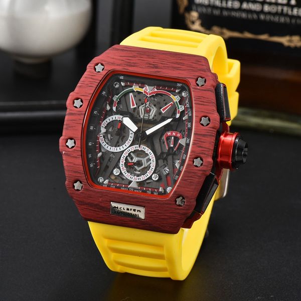 richar wrist watches for men 2023 mens watches five needles all dial work quartz watch luxury brand chronograph clock rubber belt fashion to, Slivery;golden
richar wrist watches for men 2023 mens watches five needles all dial work quartz watch luxury brand chronograph clock rubber belt fashion to, Slivery;golden